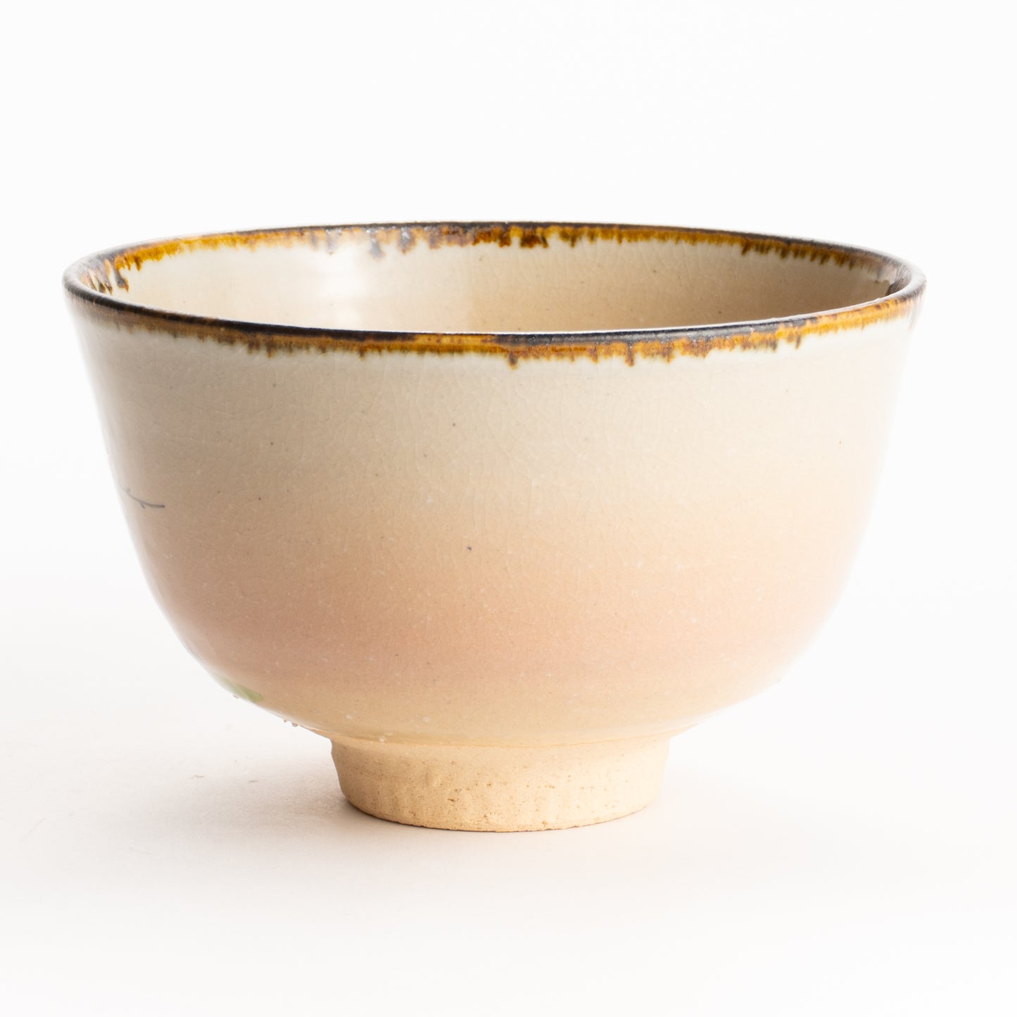 抹茶碗　紅葉に鹿　安徳 KOTOPOTTER