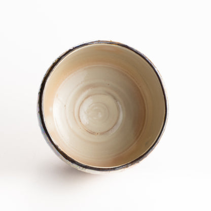 抹茶碗　ラスター彩"花詰"　俊山窯 KOTOPOTTER