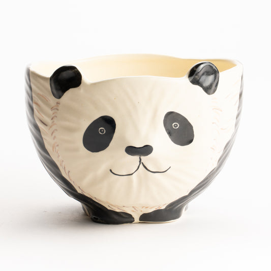 抹茶碗　親子パンダ　安徳 KOTOPOTTER