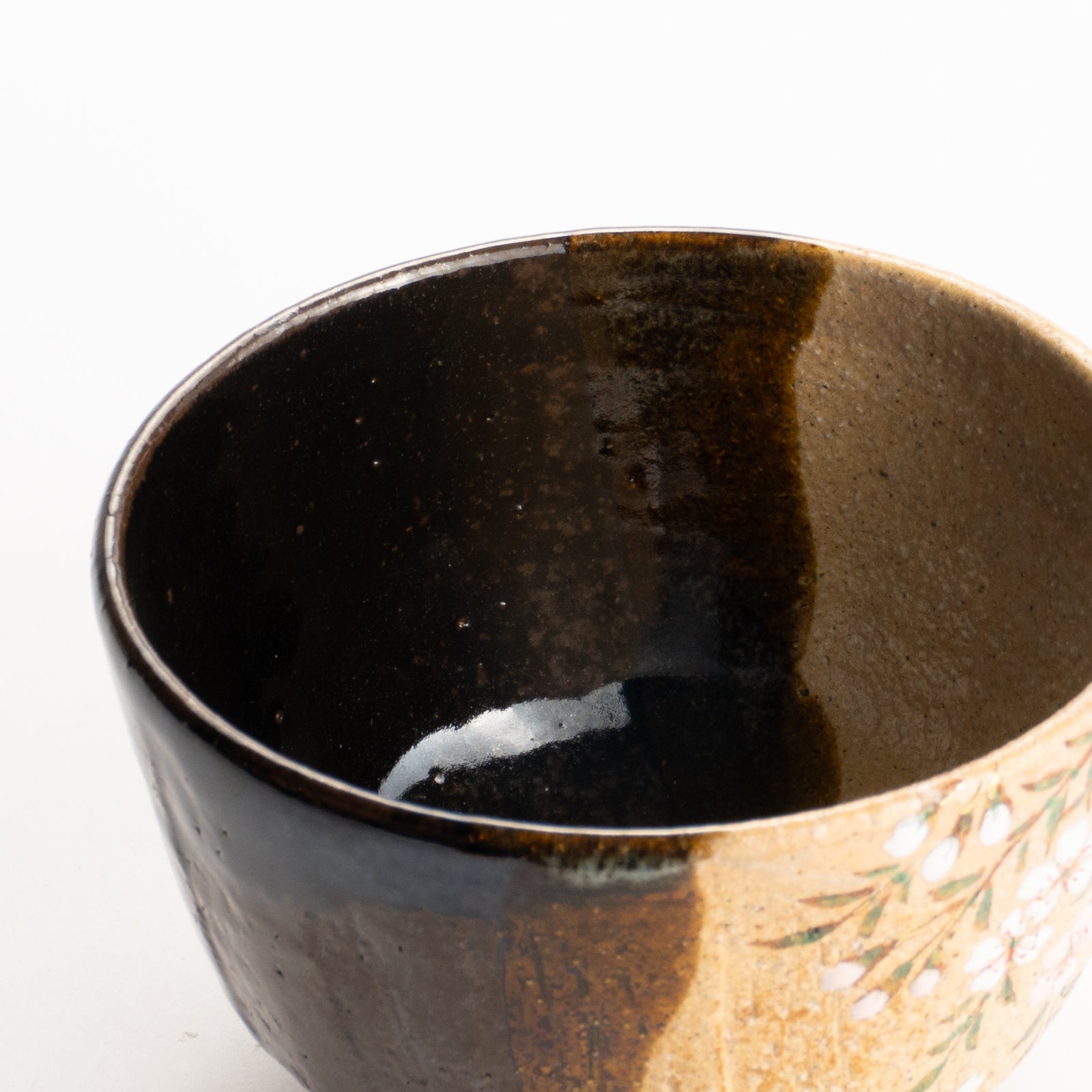 抹茶碗　掛分枝垂れ桜　良二 KOTOPOTTER