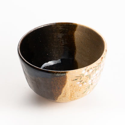 抹茶碗　掛分枝垂れ桜　良二 KOTOPOTTER