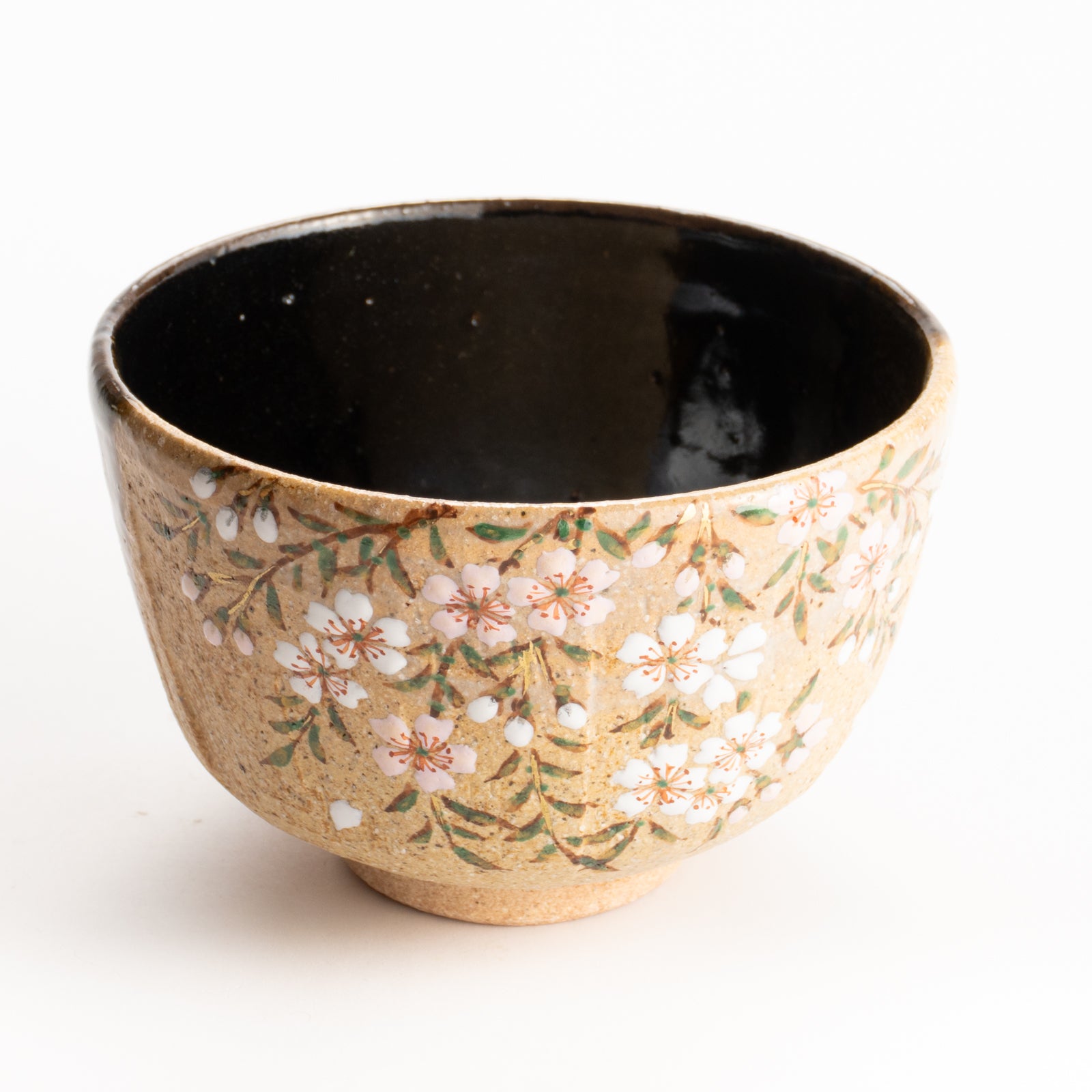 抹茶碗　掛分枝垂れ桜　良二 KOTOPOTTER