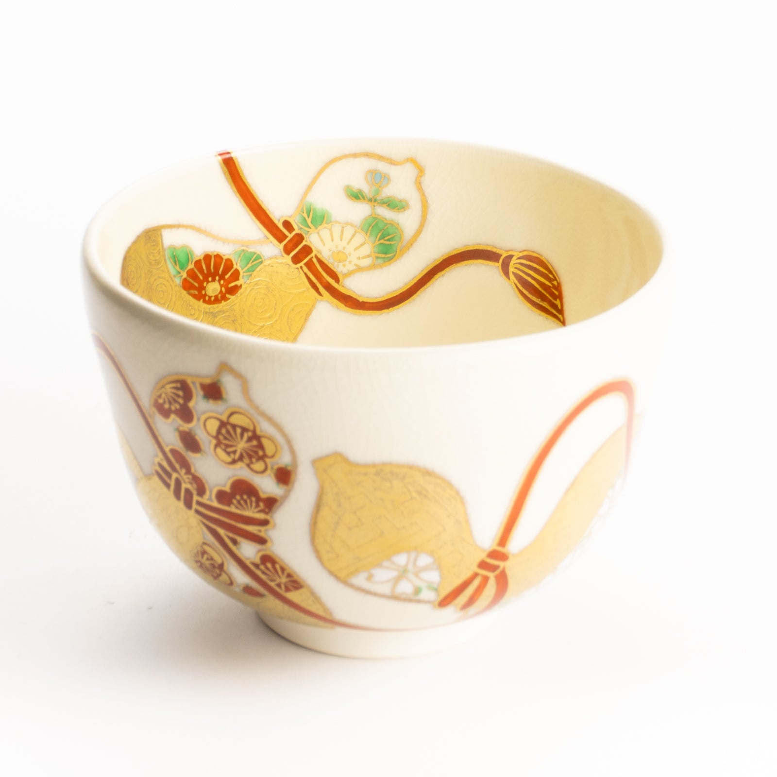 京都 清水焼】抹茶碗 仁清写 六瓢 陶楽｜コトポッター