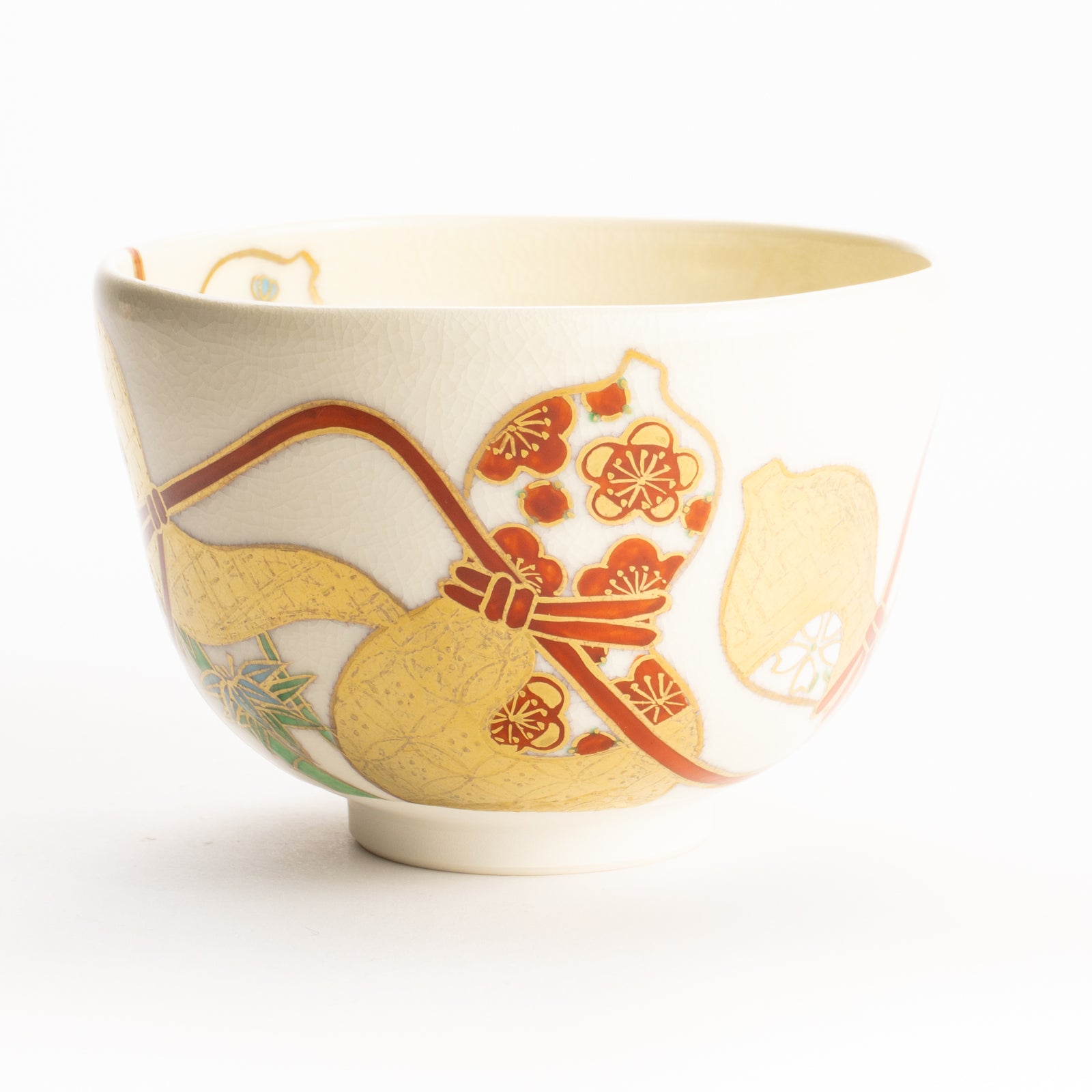 抹茶碗　仁清写 六瓢　陶楽 KOTOPOTTER