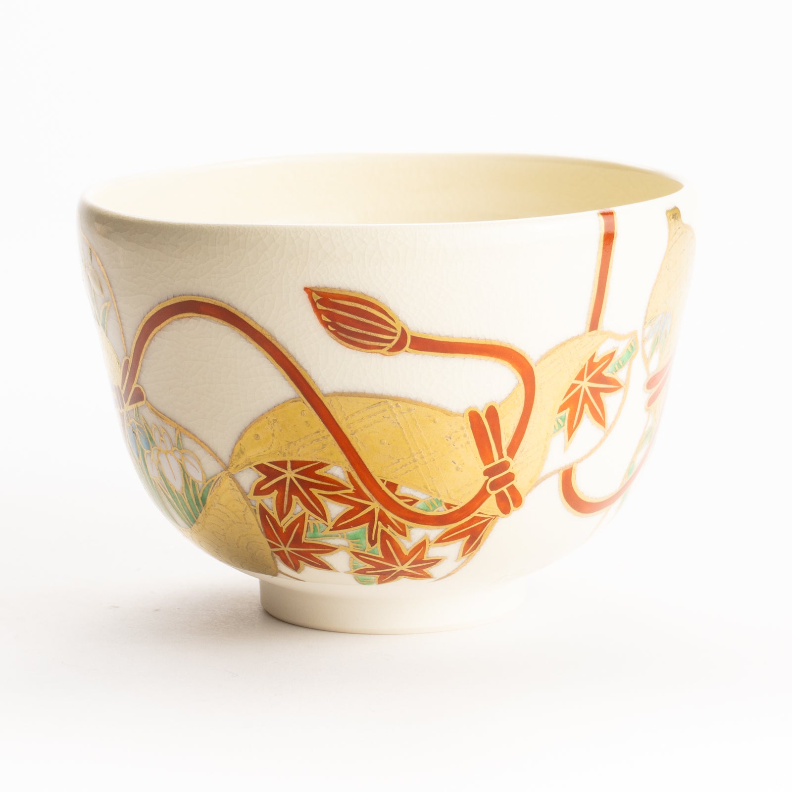 抹茶碗　仁清写 六瓢　陶楽 KOTOPOTTER