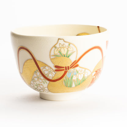 抹茶碗　仁清写 六瓢　陶楽 KOTOPOTTER