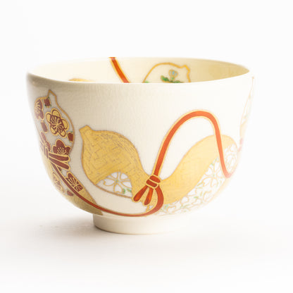 抹茶碗　仁清写 六瓢　陶楽 KOTOPOTTER