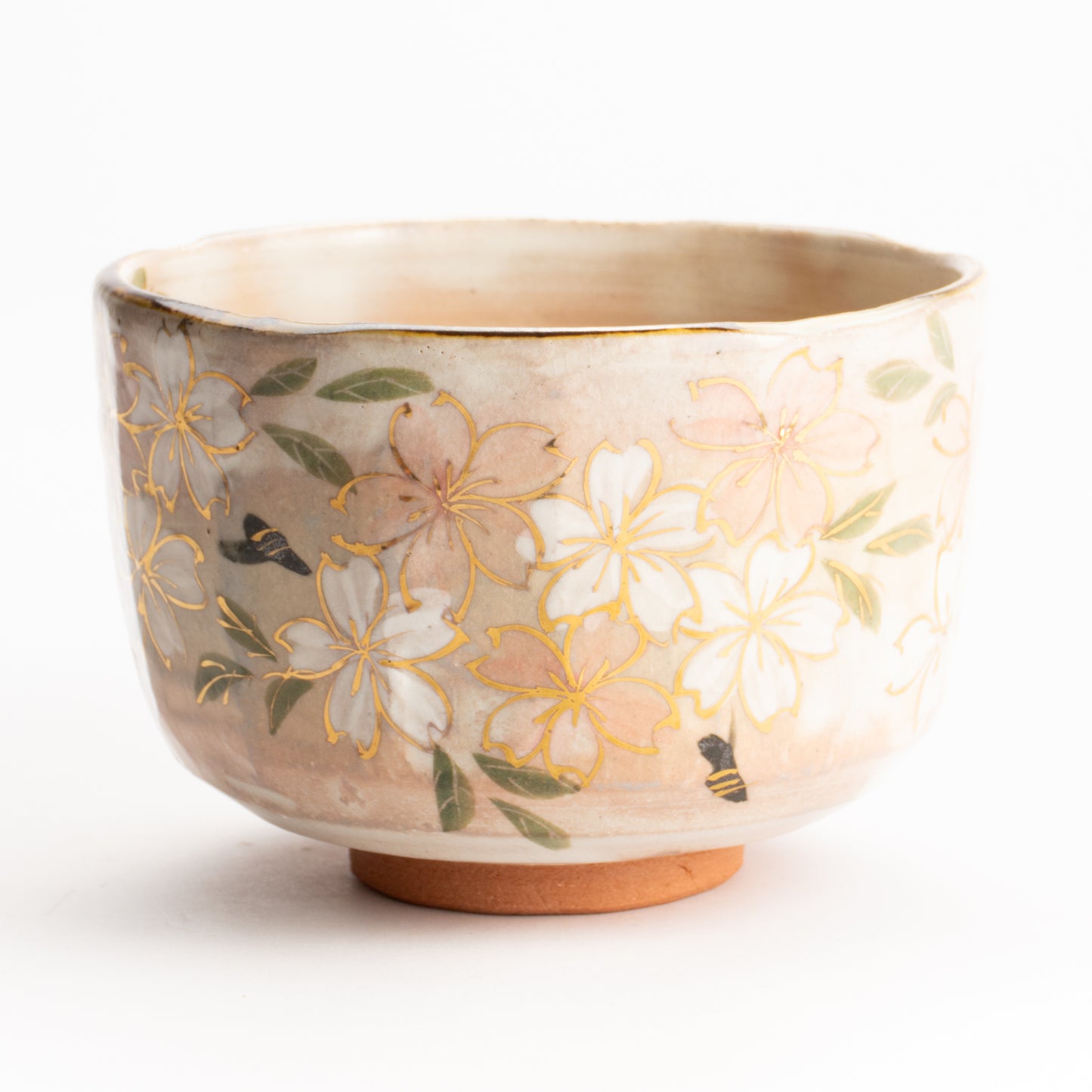 抹茶碗　桜之図　俊山窯 KOTOPOTTER