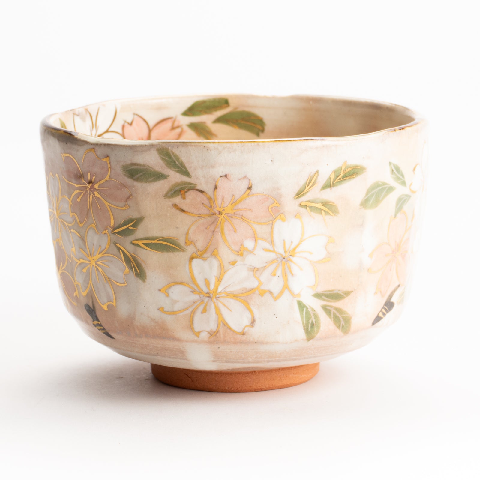 抹茶碗　桜之図　俊山窯 KOTOPOTTER