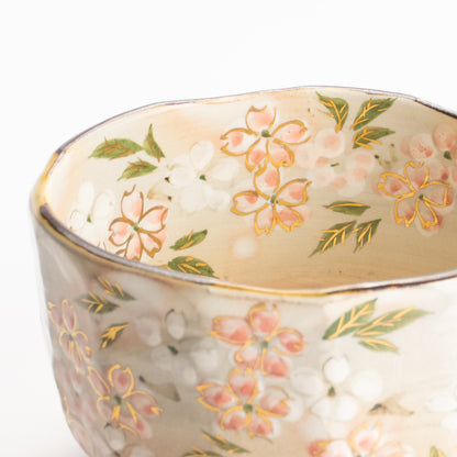 抹茶碗　満開桜　俊山窯 KOTOPOTTER