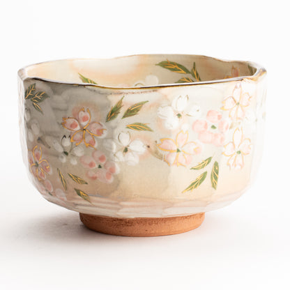 抹茶碗　満開桜　俊山窯 KOTOPOTTER