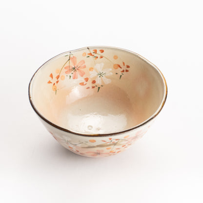 【清水焼】茶碗　桜絵　俊山窯 KOTOPOTTER
