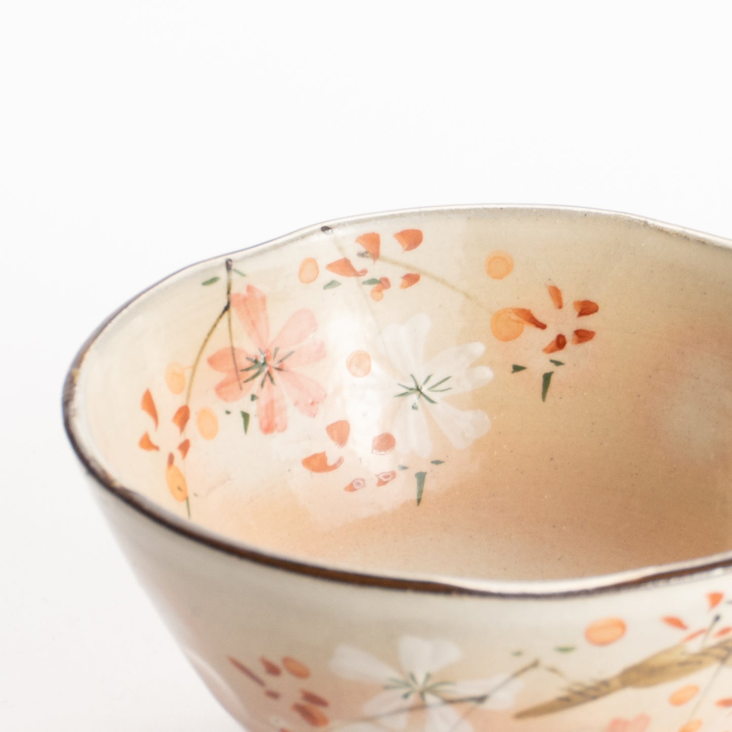 【清水焼】茶碗　桜絵　俊山窯 KOTOPOTTER