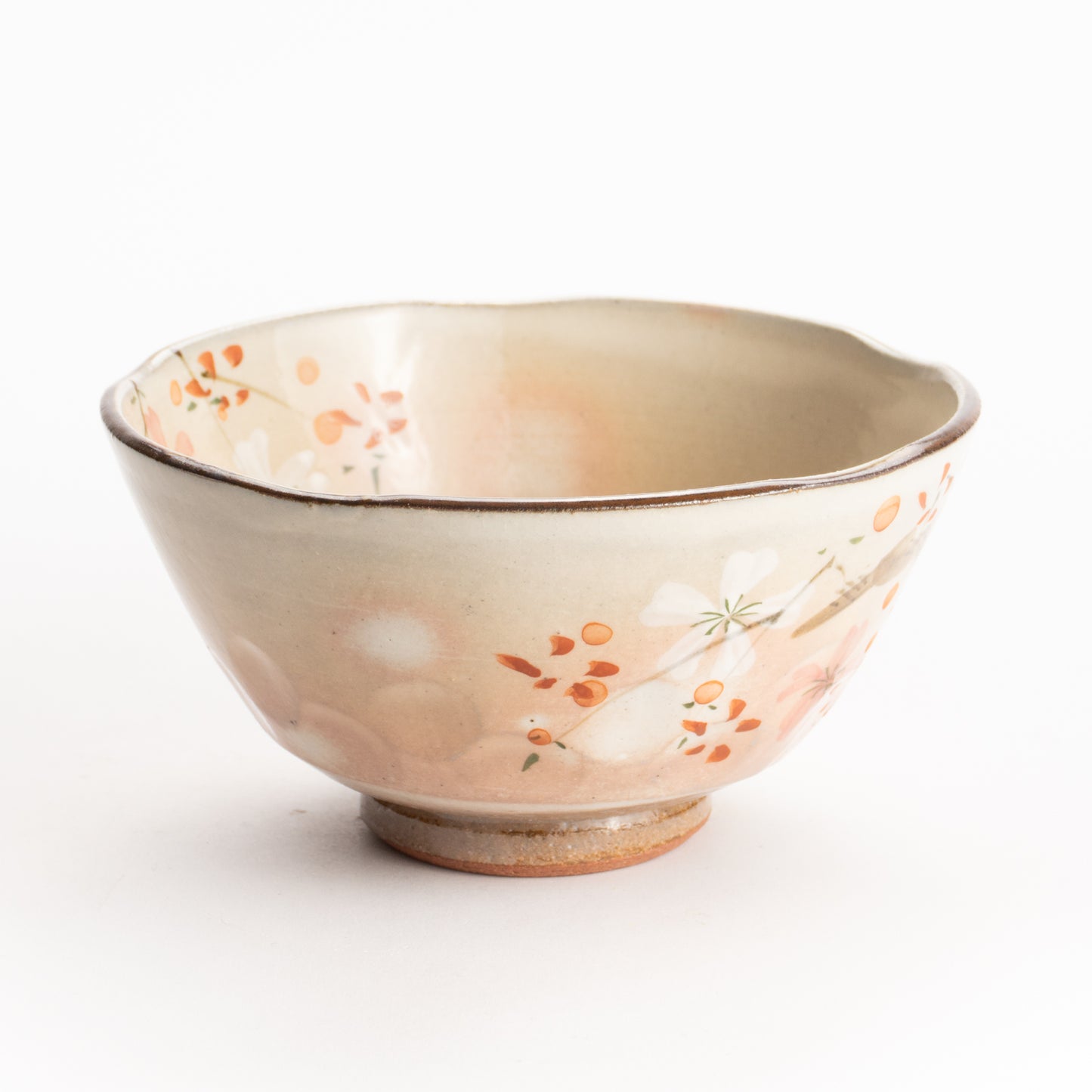【清水焼】茶碗　桜絵　俊山窯 KOTOPOTTER