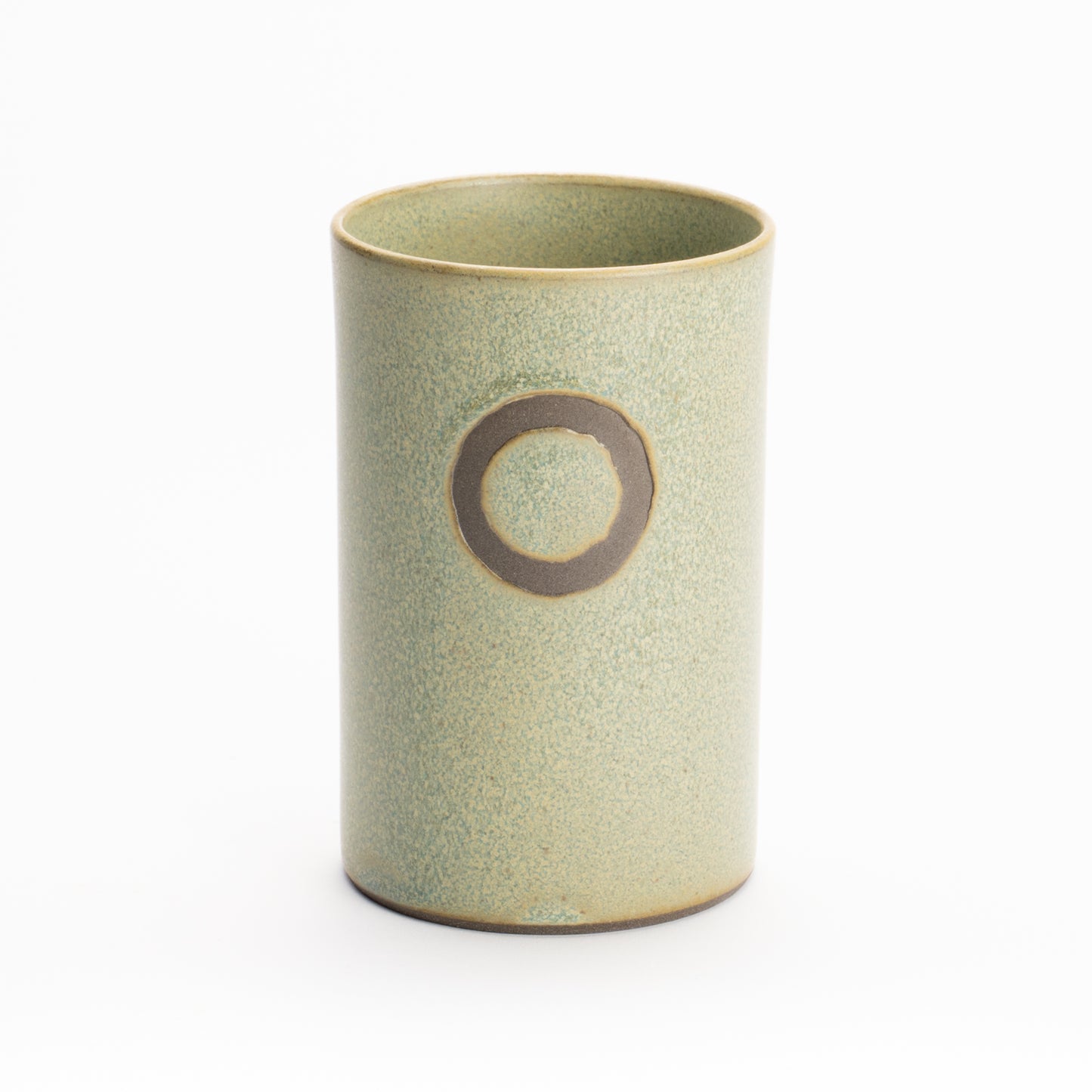 湯呑　緑釉　QUTOTEN KOTOPOTTER