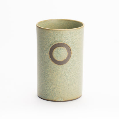 湯呑　緑釉　QUTOTEN KOTOPOTTER