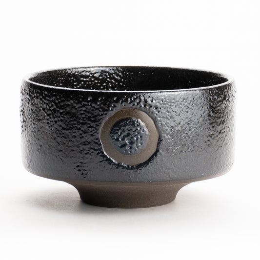 抹茶碗　黒釉　QUTOTEN KOTOPOTTER