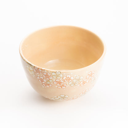 抹茶碗　桜 "金銀霞"　清水幹子 KOTOPOTTER