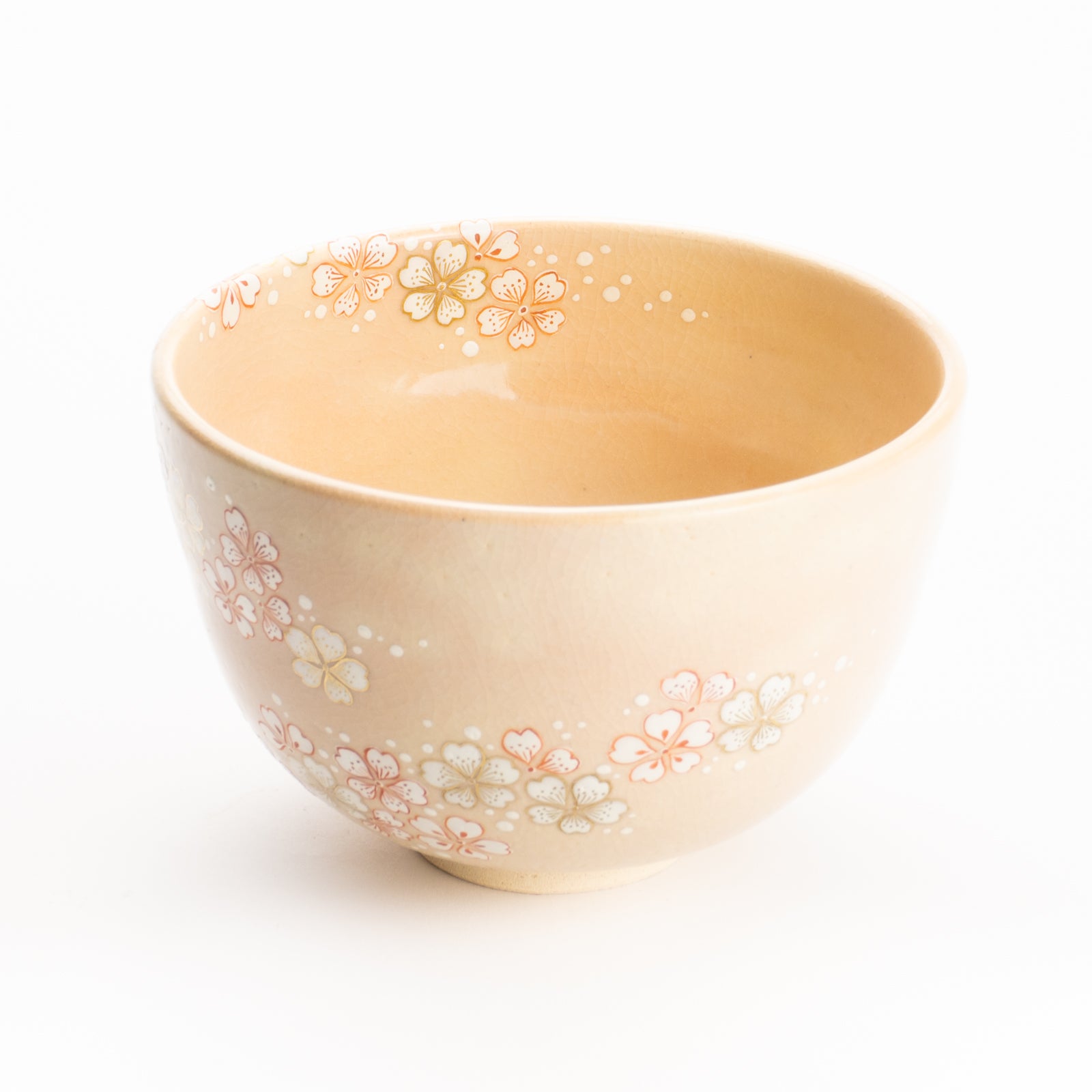 抹茶碗　桜 "金銀霞"　清水幹子 KOTOPOTTER
