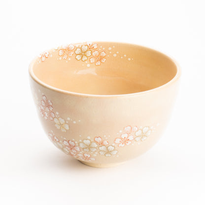 抹茶碗　桜 "金銀霞"　清水幹子 KOTOPOTTER