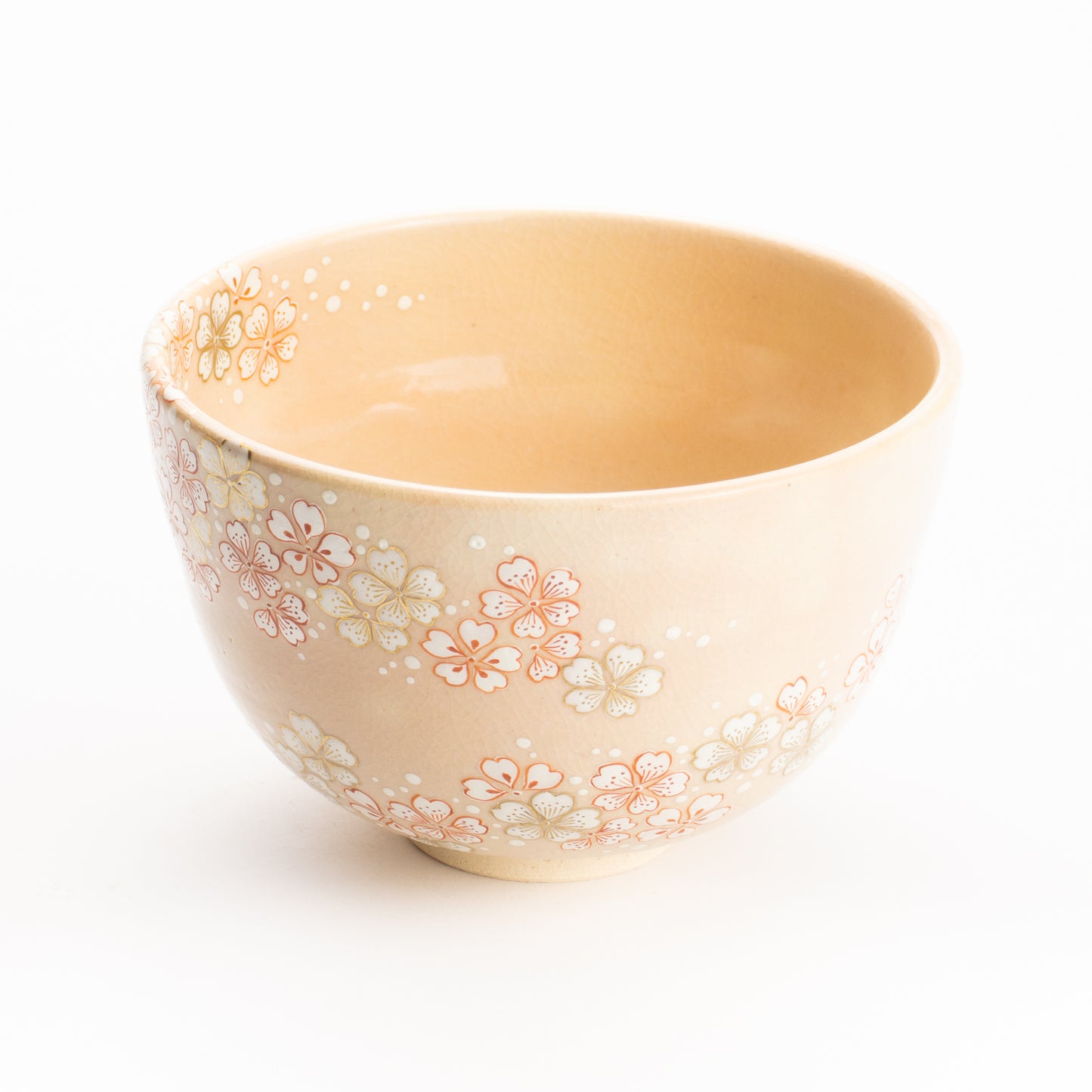 抹茶碗　桜 "金銀霞"　清水幹子 KOTOPOTTER