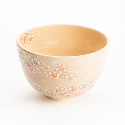 抹茶碗　桜 "金銀霞"　清水幹子 KOTOPOTTER