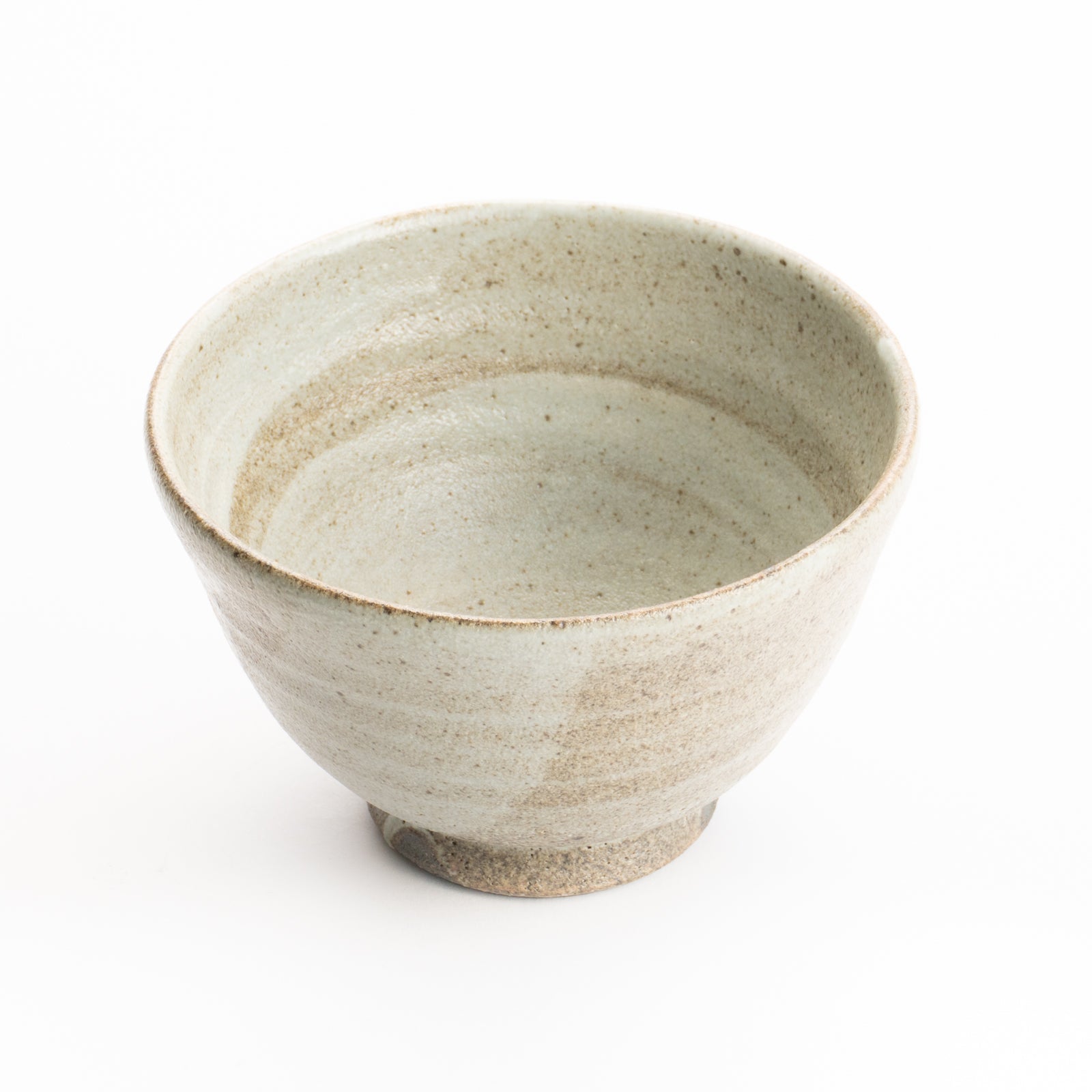 抹茶碗　白刷毛目　多屋嘉郎 KOTOPOTTER