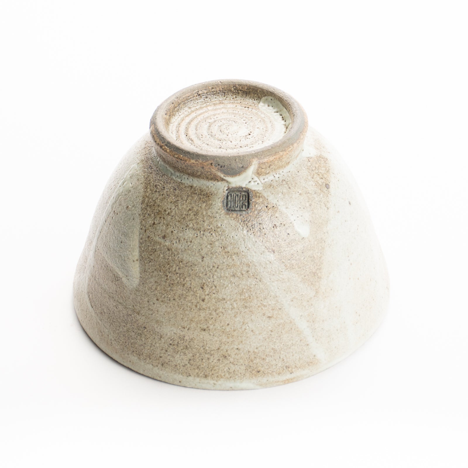 京都清水烧抹茶碗白刷毛目｜多屋嘉郎｜KOTOPOTTER