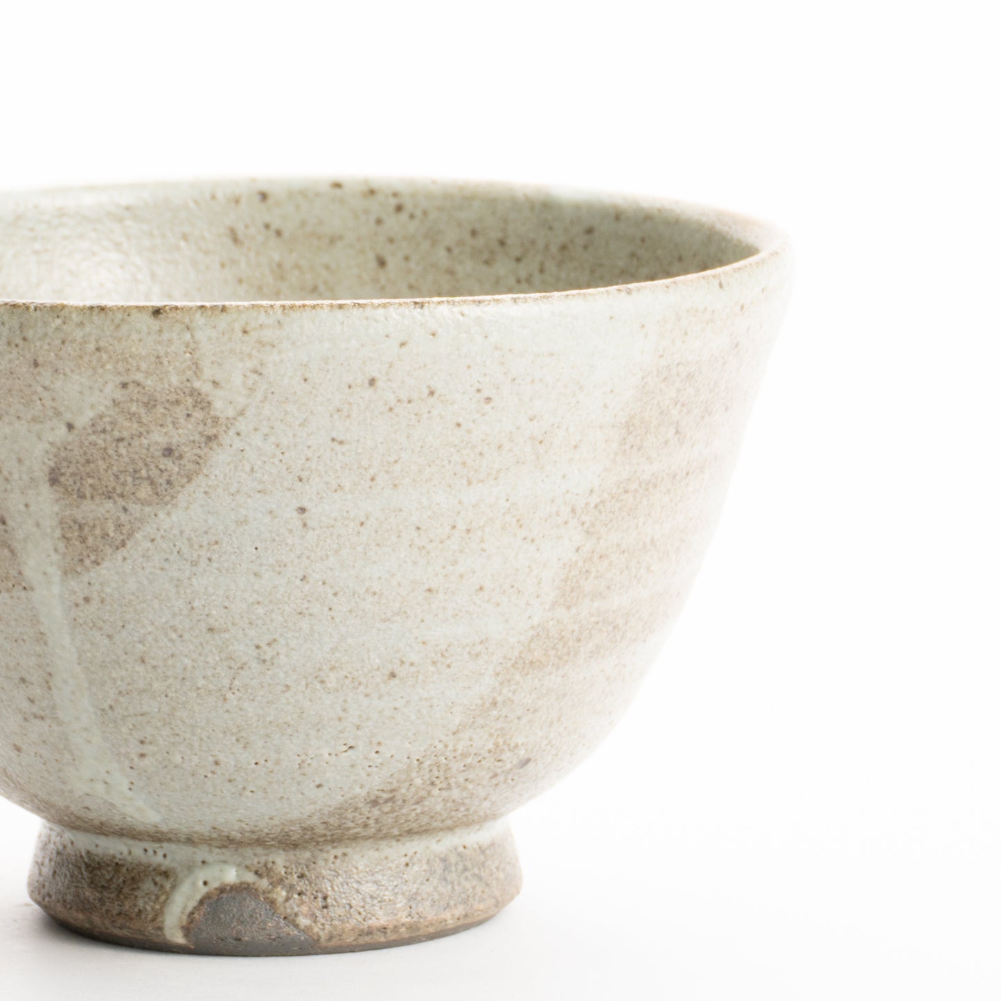 抹茶碗　白刷毛目　多屋嘉郎 KOTOPOTTER