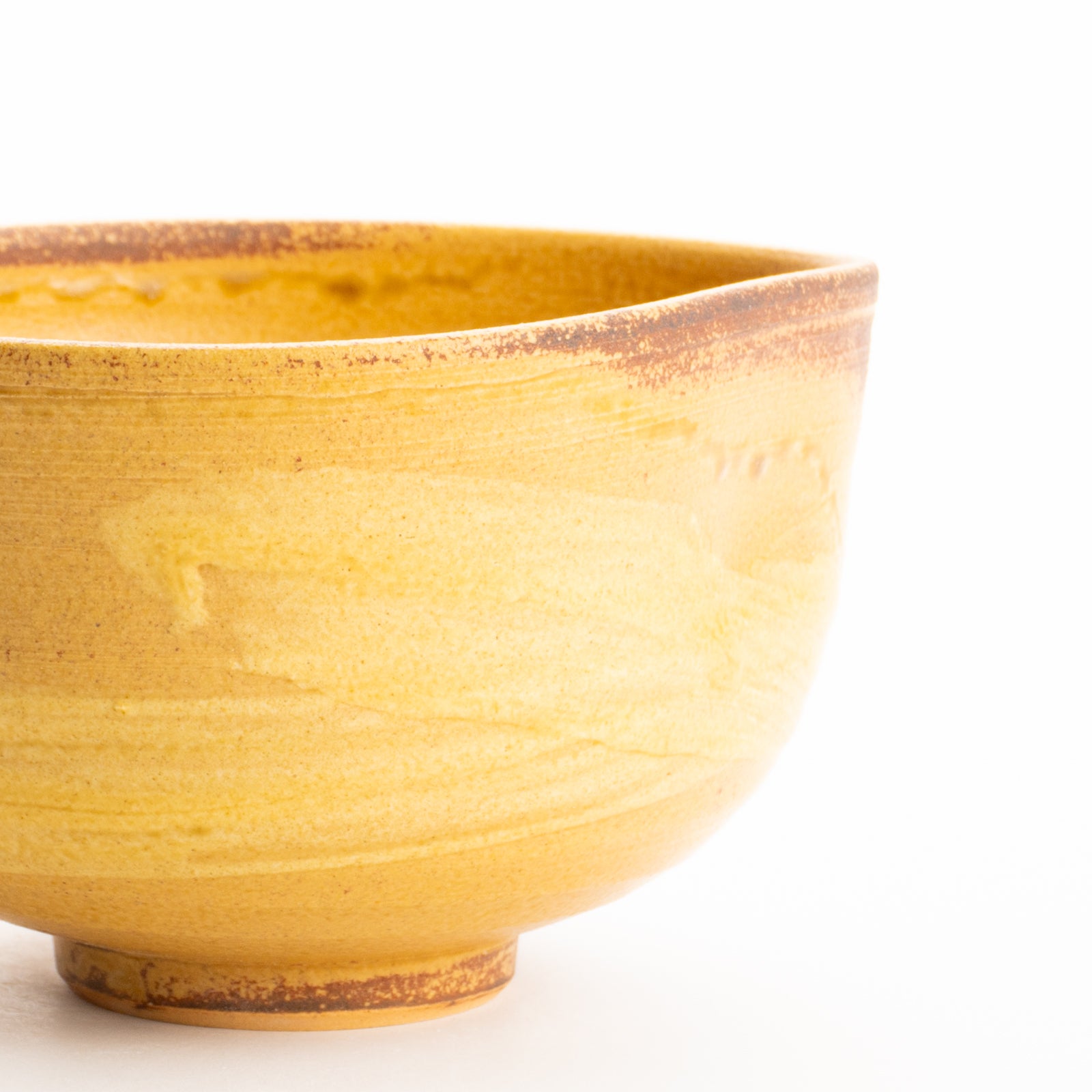 抹茶碗　沓型 伊羅保　十全窯 KOTOPOTTER