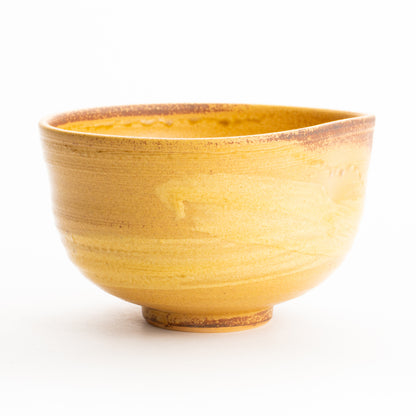 抹茶碗　沓型 伊羅保　十全窯 KOTOPOTTER