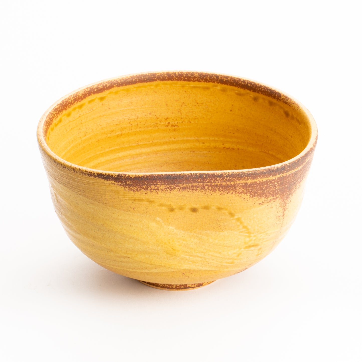 抹茶碗　沓型 伊羅保　十全窯 KOTOPOTTER