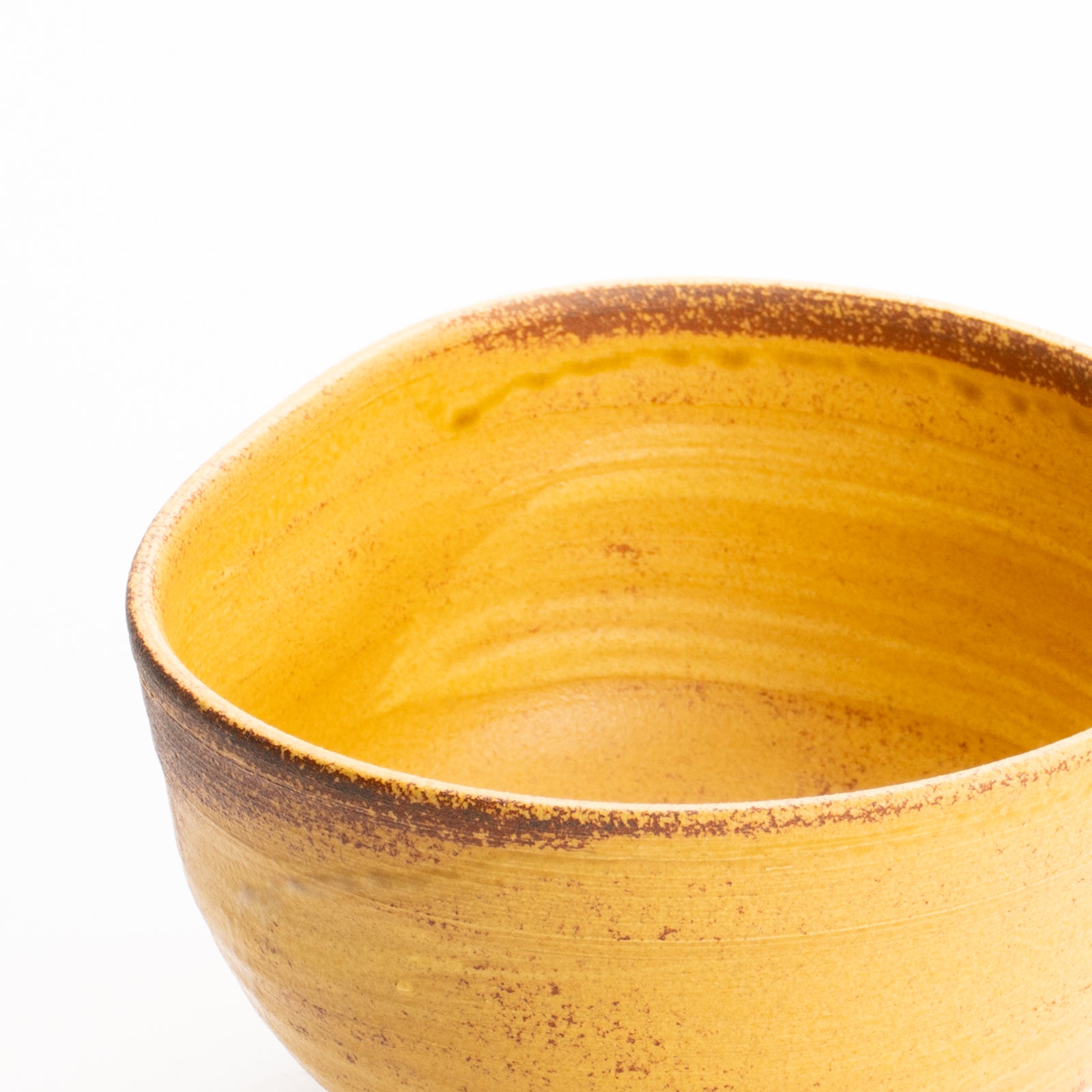 抹茶碗　沓型 伊羅保　十全窯 KOTOPOTTER