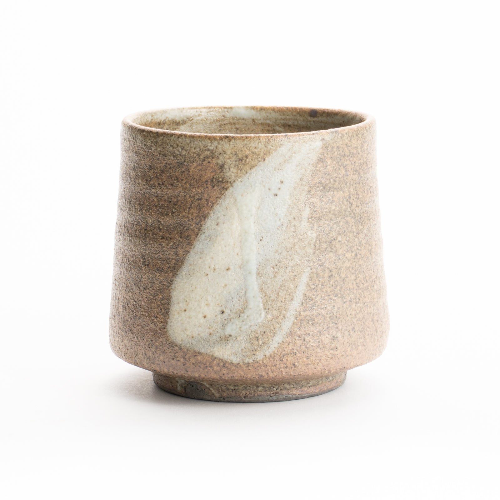 湯呑　白刷毛目　多屋嘉郎 KOTOPOTTER