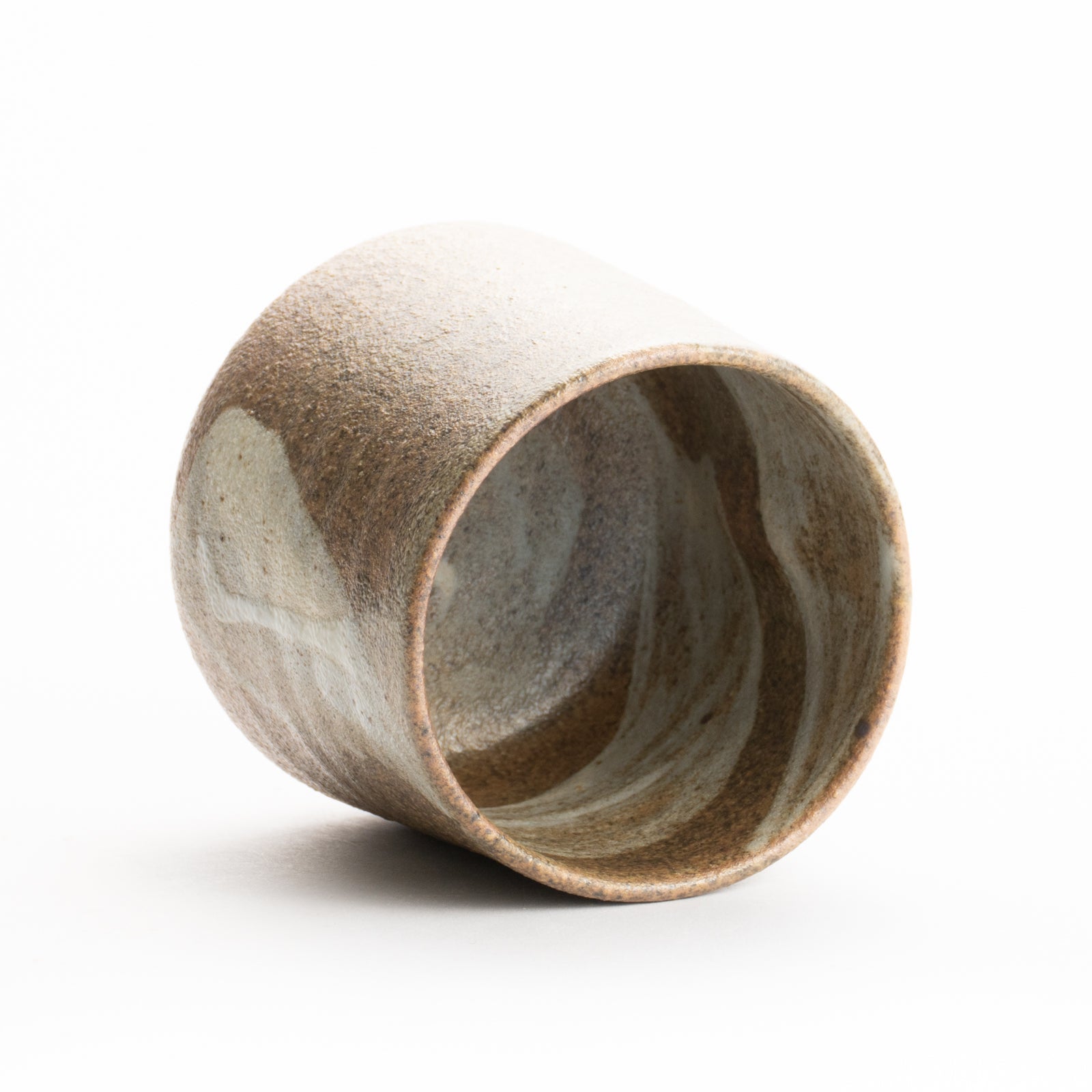 湯呑　白刷毛目　多屋嘉郎 KOTOPOTTER