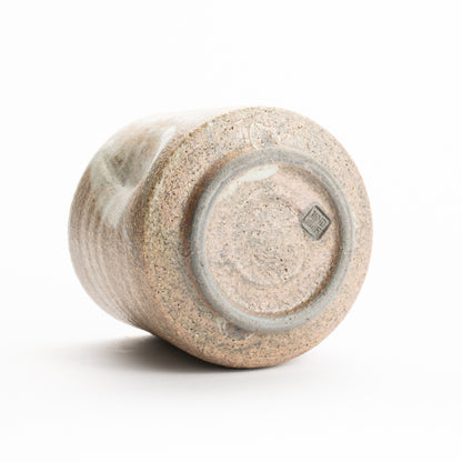 湯呑　白刷毛目　多屋嘉郎 KOTOPOTTER