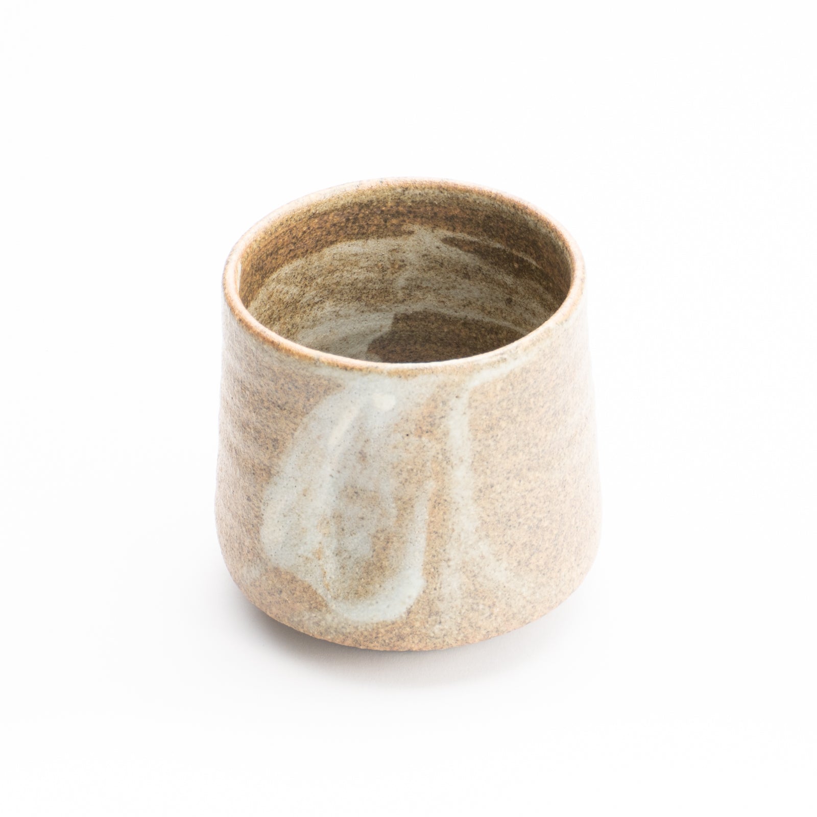 湯呑　白刷毛目　多屋嘉郎 KOTOPOTTER