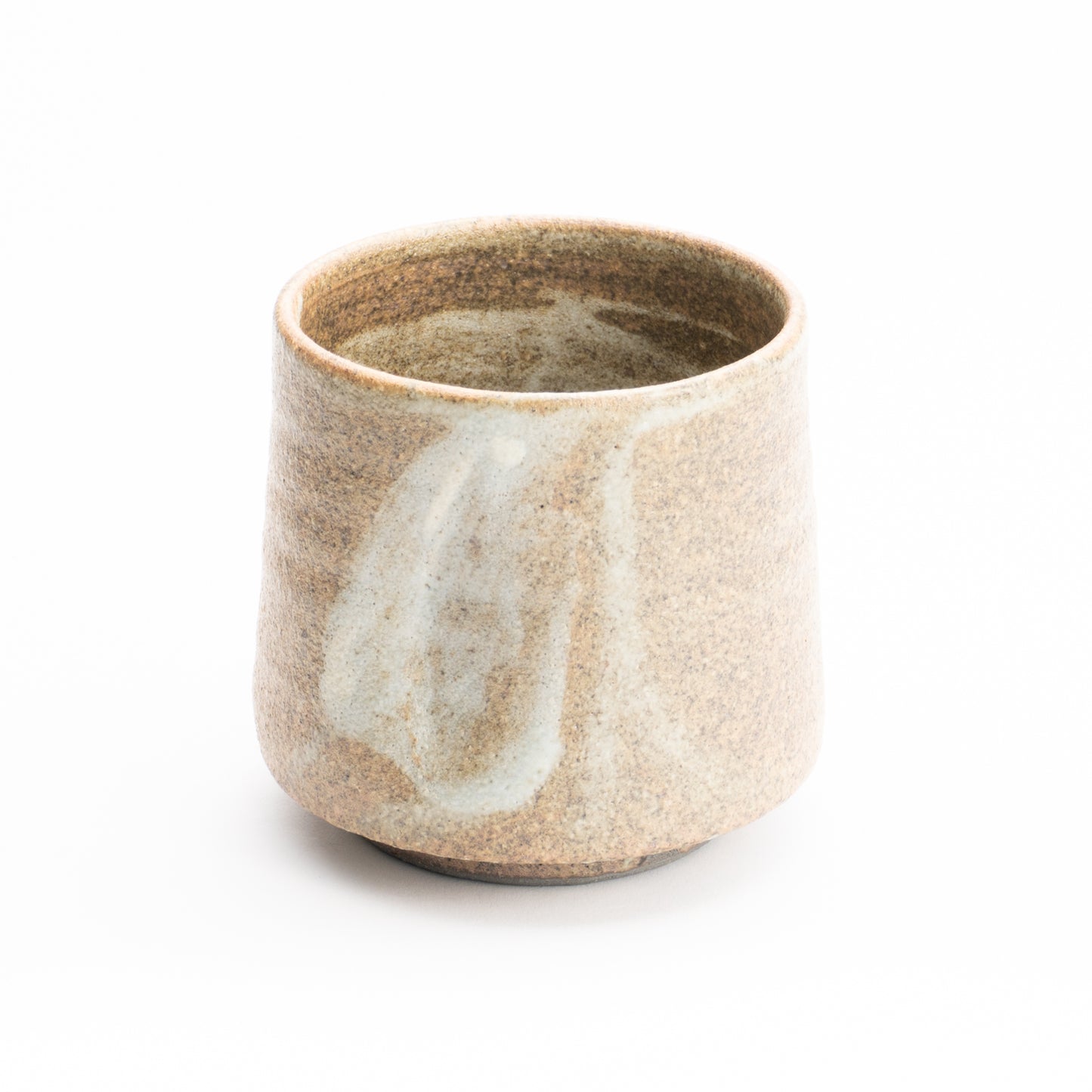 湯呑　白刷毛目　多屋嘉郎 KOTOPOTTER