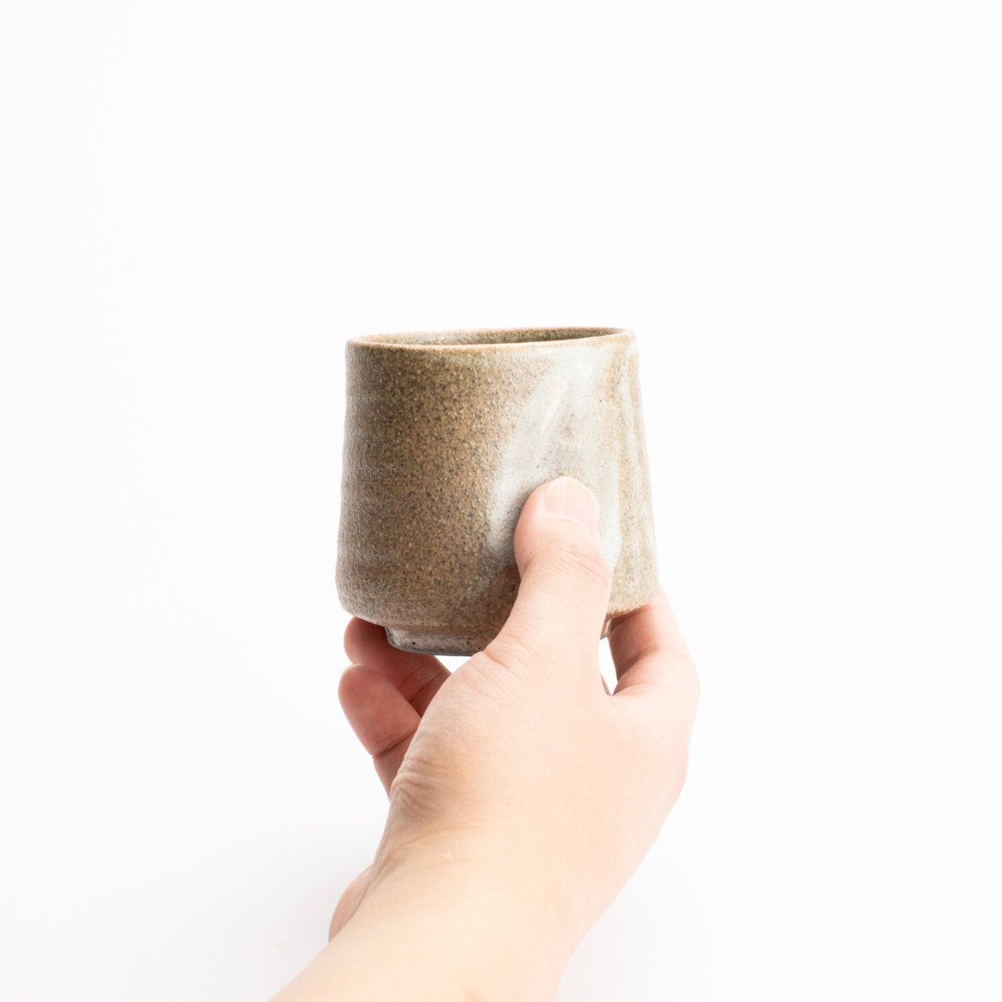 湯呑　白刷毛目　多屋嘉郎 KOTOPOTTER