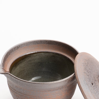 玉露宝瓶　焼締　忠敏窯 KOTOPOTTER