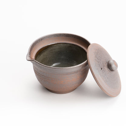 玉露宝瓶　焼締　忠敏窯 KOTOPOTTER