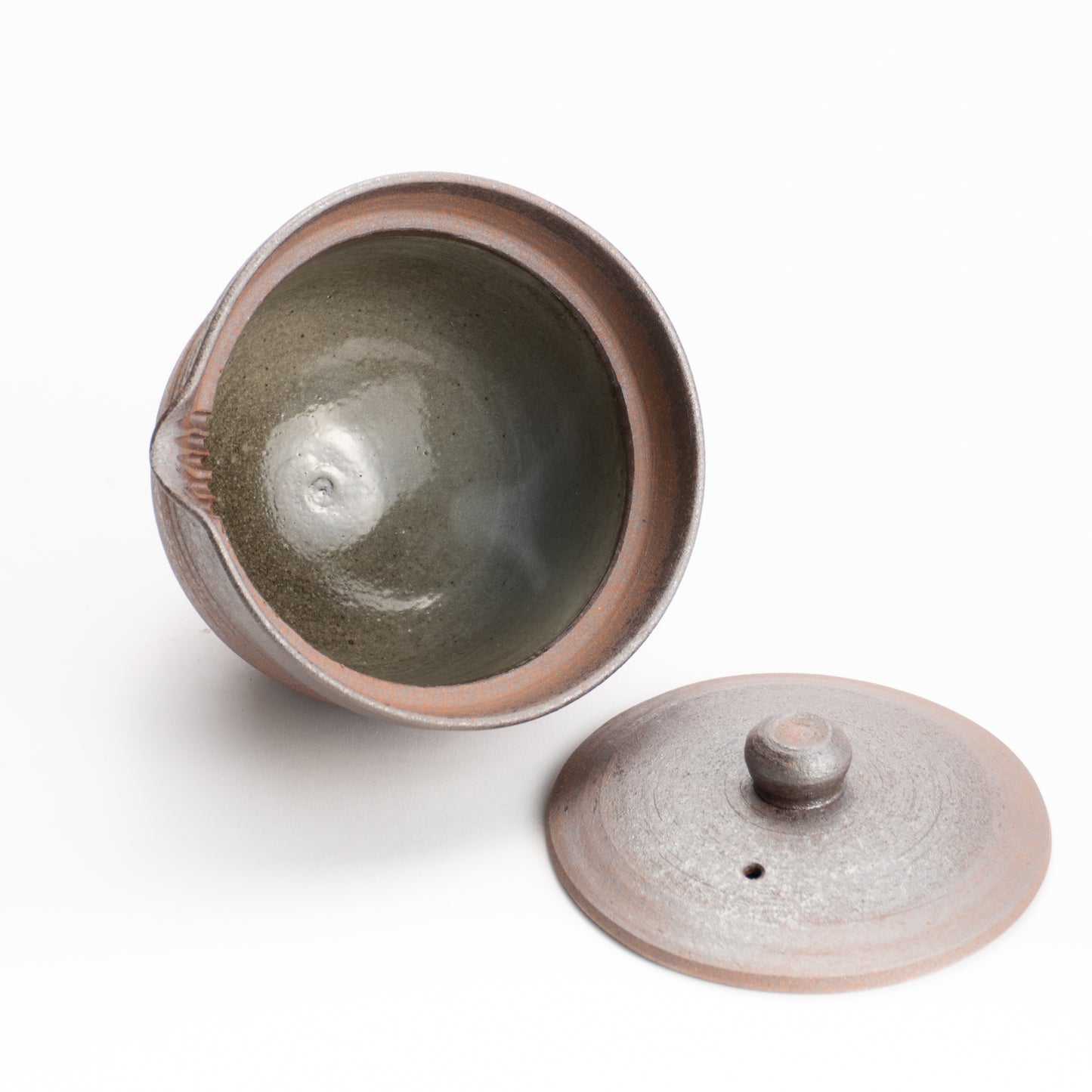 玉露宝瓶　焼締　忠敏窯 KOTOPOTTER