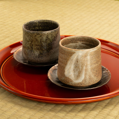 湯呑　白刷毛目　多屋嘉郎 KOTOPOTTER