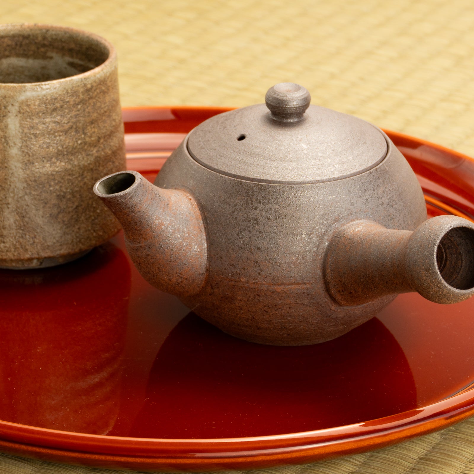 急須　焼締　忠敏窯 KOTOPOTTER