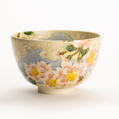Matcha bowl -Sakura&cloud by Ichinyo KOTOPOTTER