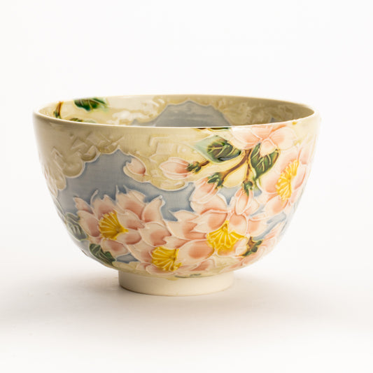 Matcha bowl -Sakura&cloud by Ichinyo KOTOPOTTER