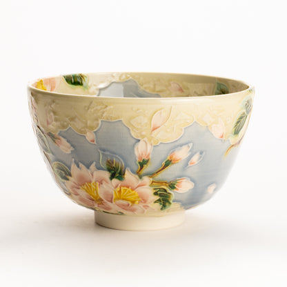 Matcha bowl -Sakura&cloud by Ichinyo KOTOPOTTER