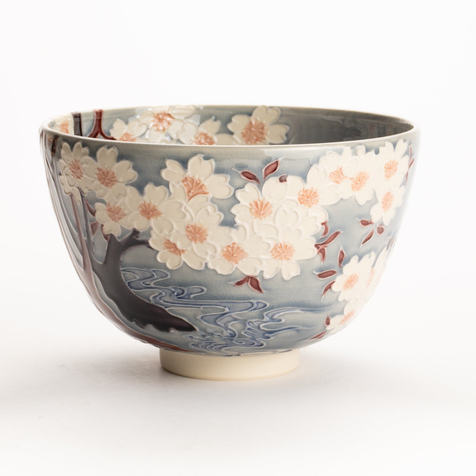 Matcha bowl -Sakura tree Ichinyo KOTOPOTTER