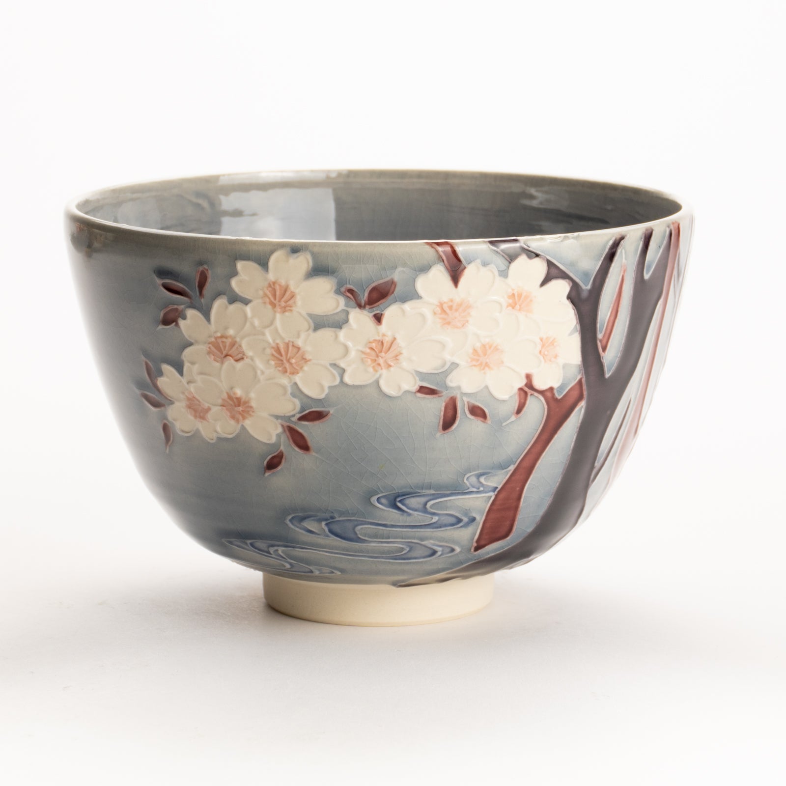 Matcha bowl -Sakura tree Ichinyo KOTOPOTTER