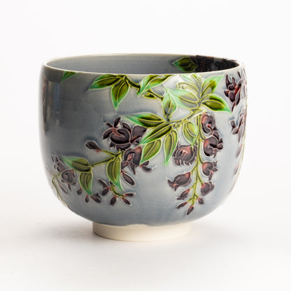 Matcha bowl -Wisteria by Ichinyo KOTOPOTTER